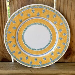 Churchill Herat, Ports of Call by Jeff Banks Porcelain Luncheon Plate 9.75”